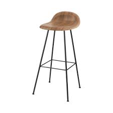 Metal kitchen stools with wooden seats for bar. Gubi 3d Bar Stool With Wood Seat Komplot Design Palette Parlor Modern Design