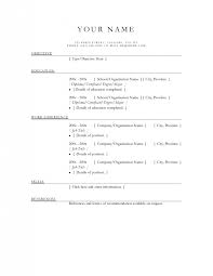 Resume templates and examples to download for free in word format ✅ +50 cv samples in word. How To Write A Basic Resume Torte