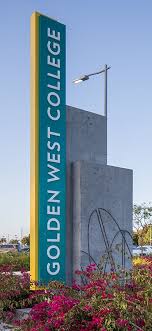 Golden West College Campus Signage Master Plan Hunt Design Signage Outdoor Signage Monument Signage