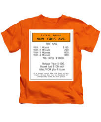 Check spelling or type a new query. The Monopoly New York Ave Card Kids T Shirt For Sale By Jas Stem