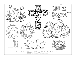 Dibujos Para Colorear De Pascua