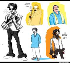 Gangs Of Wasseypur Sketch Bollywood Bollywood Posters Character Bollywood