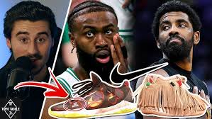 Kyrie Irving & Jaylen Brown FLAME Nike For This... 👀