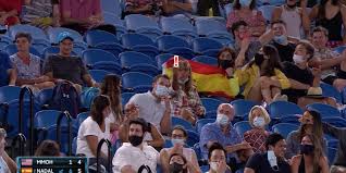 Rafael nadal fans australian open 2021: Video Rafa Nadal Laughs As Australian Open Fan Ejected Gives Him Finger