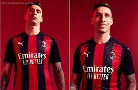 Ac Milan 2020 21 Puma Home Kit Football Fashion Org In 2020 Ac Milan Ac Milan Kit Milan