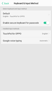 How to remove touchpal keyboard from oppo. Oppo A83 How To Turn Off Autocorrect