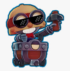 Max's blaster shoots a bunch of projectiles fast! Glasses Carl Thug Life Brawl Stars Carl Character Hd Png Download Transparent Png Image Pngitem