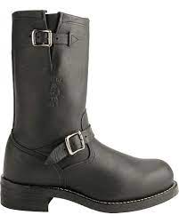 Chippewa Men S Engineer Steel Toe Motorcycle Boots Black Engineer Boots Men Mens Leather Boots Boots Men