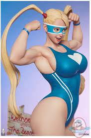 1/4 Scale Street Fighter R. Mika Statue Pop Culture Shock 907089 | Man of  Action Figures