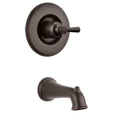 Thank you for your question. Venetian Bronze Delta Faucet T14193 Rb Linden Monitor 14 Series Tub Trim Bathtub Faucets Showerheads Tools Home Improvement Royayesalamat Com