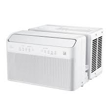 Looking to install a window air conditioner? 8 000 Btu U Shaped Air Conditioner White Midea