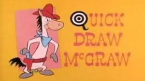 Narra la historia de una peculiar familia (homer, marge, bart, maggie y lisa simpson) y otros divertidos personajes de la localidad norteamericana de springfield. Tiro Loco Mcgraw Quick Draw Mcgraw Show 1959 Intro Opening Youtube
