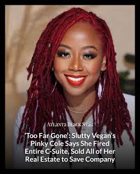 Pinky Cole Hayes fires entire C-suite, returns to lead Slutty Vegan after  focusing