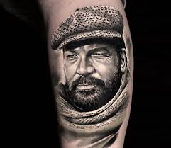 Listen to music from bud spencer like grau grau grau (da io sto con gli ippopotami), my name is zulu bud spencer was formed in the summer of 2005 and started working on songs to have them. Bud Spencer Tattoo By Lena Art Post 26896