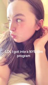 Applied as a joke but actually got in LOL?! #nyu #relatable
