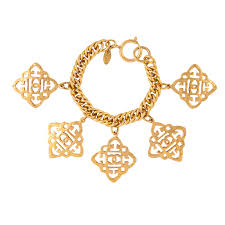 In medallion, a christian fantasy fiction novel, dawn l. Susan Caplan Exclusive Susan Caplan Vintage Chanel Medallion Charm Bracelet Bl009128 Goldsmiths