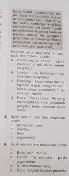 Kunci jawaban buku mandiri bahasa indonesia kelas 8 penerbit erlangga k13 edisi revisi soal tryout ujian nasional 2017 dan pembahasan untuk sma maret 10 2017 januari 13 2017 oleh soal unbk. Latihan Mandiri Bahasa Indonesia Kelas 8 Hal 81 Brainly Co Id