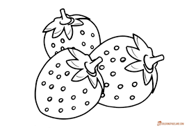 Strawberry Coloring Pages Downloadable And Printable Images Vegetable Coloring Pages Coloring Sheets Fruits And Veggies