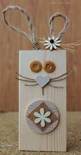 Lapin Nature Avec Une Chute De Bois Www Pinterest Com Fleurysylvie Et Www Toutpetitrien Ch Bricolage Paques Enfants Bastelideen Bastelarbeiten Kreativ