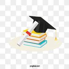 Hand Painted Graduation Season Black Graduation Cap Scroll Book Graduation Cap Clipart Scroll Graduation Cap Png And Vector With Transparent Background For F