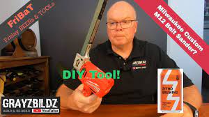 The cut off tool can be found nearly everywhere. Diy Custom Milwaukee M12 Tool 18 Belt Sander Fribat 21 Mar 21 Youtube