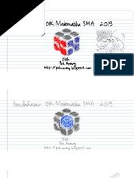 Maybe you would like to learn more about one of these? Pembahasan Osk Matematika Sma 2019 Versi Pak Anang Pdf