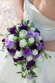 Maybe you would like to learn more about one of these? Photo Via Project Wedding Purple Wedding Bouquets Purple Bridal Bouquet Bride Bouquets White