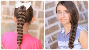 Circular mohawk braids for toddlers. Pull Through Braid Easy Hairstyles Cute Girls Hairstyles