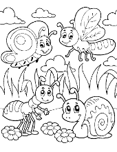 I am sure your kids will spend hours filling these free printable bug coloring pages online. Insects Bugs Coloring Pages Topcoloringpages