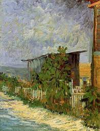 Vincent Van Gogh Montmartre Path With Sunflowers Van Gogh Art Artist Van Gogh Van Gogh Paintings