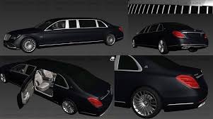 3d Model Mercedes Benz S650 Pullman Maybach Free Download By Long Rbk Maybach Mercedes Benz Benz