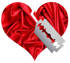 Pedih.tp tiada siapa yang tahu ; Gambar Hati Terluka 3d