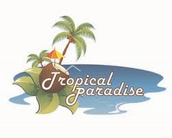 Tropical Paradise Logo Design