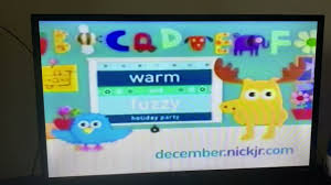 Warm & fuzzy holiday party. Nick Jr Warm And Fuzzy Holiday Party Promo 2011 Cute766