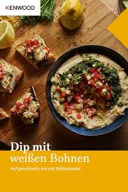 Weisse Bohnen Dip Griechischer Art Mit Rohkostsalat Kenwood Club Rezept In 2020 Rohkostsalat Rezepte Partysalat Rezept