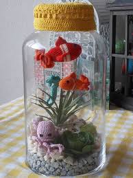 Amigurumi Aquarium Goruntuler Ile Kavanoz Elisi Elisi Fikirleri Amigurumi Modelleri