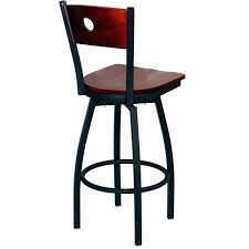 4.5 out of 5 stars. Interchangeable Back Metal Swivel Bar Stool With A Circled Back