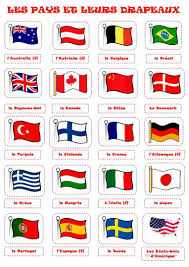 Pays Et Drapeaux 1 Drapeaux Du Monde Tous Les Drapeaux Du Monde Enseignement Du Francais