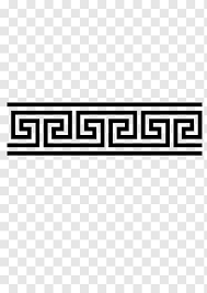 Black Designed Logo Ancient Greece Meander Greek Greek Free Png Ancient Greece Architecture Ancient Greek Buildings Greek Symbol