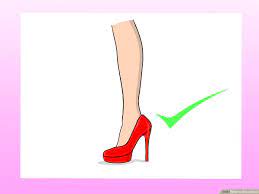 How To Draw Heels: 9 Steps (With Pictures) - Wikihow