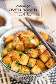 To crumble the tofu, i place the tofu in. Easy Oven Baked Tofu The Healthy Foodie