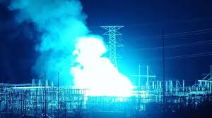 Making a giant black circle over it, that would let people know that it's not a good idea to go over there. Watch Up Close The Transformer Blaze Turn The New York Skyline Blue Videos Rt Usa News