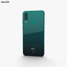 LG W30 Aurora Green 3D model ...