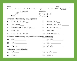 Pin By Maya Khalil On Exponents Math Worksheets Exponents Exponents Math