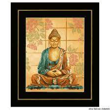 15*20cm 14ct 12 constellations series diy embroidery kit counted cross stitch patterns of taurus type diy cross stitch material cotton cloth size 15*20cm contains cotton fabric. Buy Cross Stitch Kit Buddha Lanarte 61 29