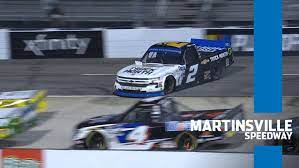 Moffitt will start from the pole for the kdi office technology 200 gander rv outdoors truck series race at dover international speedway friday. Round Of 8 Drivers Bump And Battle Out Front At Martinsville Nascar Camping World Truck Series Motorsport Tv