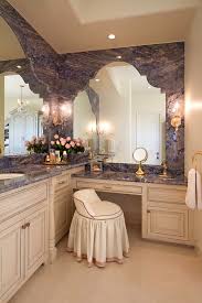 A double trough sink bathroom vanity has basins recessed directly into its countertop, making it an easy clean option. 30 Bathrooms With L Shaped Vanities Home Stratosphere