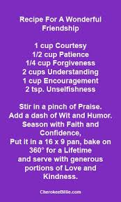 How To Have A Wonderful Friendship Friendship Quotes Friends Quotes Friendship Recipe