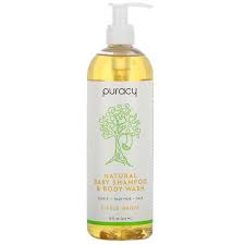 Puracy Natural Baby Shampoo Body Wash Citrus Grove 16 Fl Oz 473 Ml Iherb