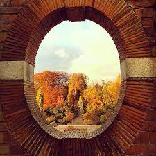 Autumn Garden On A Hill Hampstead Heath Hampstead